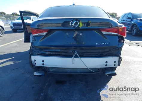 2017 Lexus Is 200T z USA, uszkodzony, nr VIN JTHBA1D27H5043108